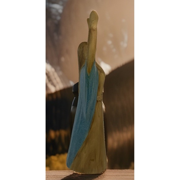 Jack Black Navajo Sculpture of Woman - Morning Sunrise -signed - Beautiful! 1985 - Picture 3 of 5